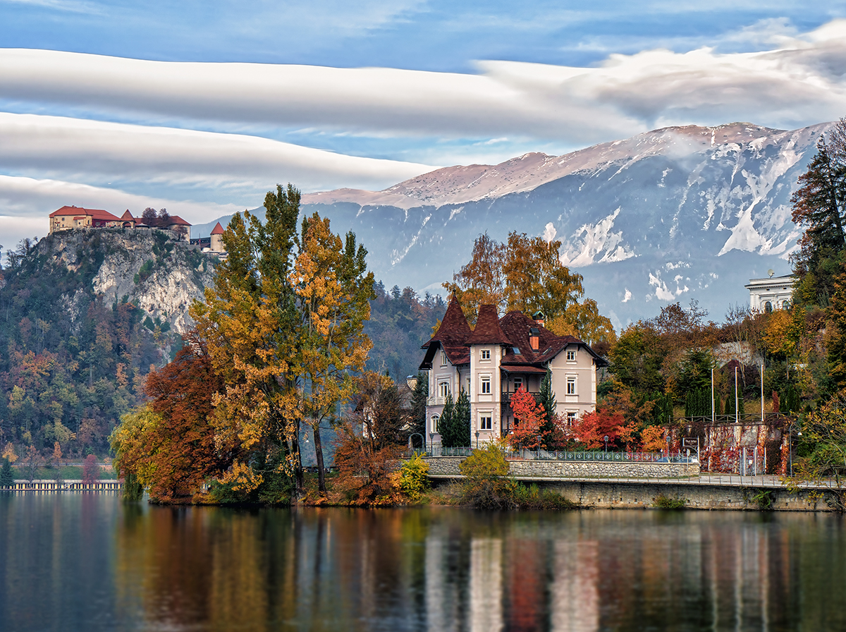 Autumn on Lake Bled